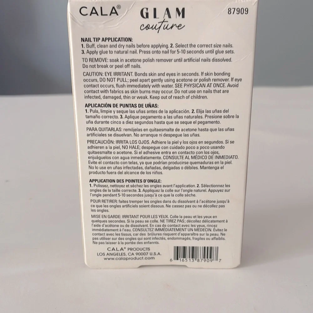 2/$20 Cala Glam Couture 24-Piece Medium Nail Set